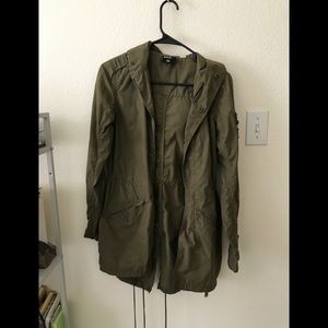 Army Green Anorak Jacket